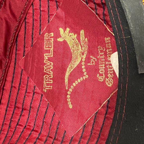 Vintage Navy Trav'ler by Country Gentleman Hat 100% Camel Hair - Picture 8 of 8